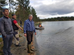 Seining in Sevettijärvi. Hannibal Rhoades